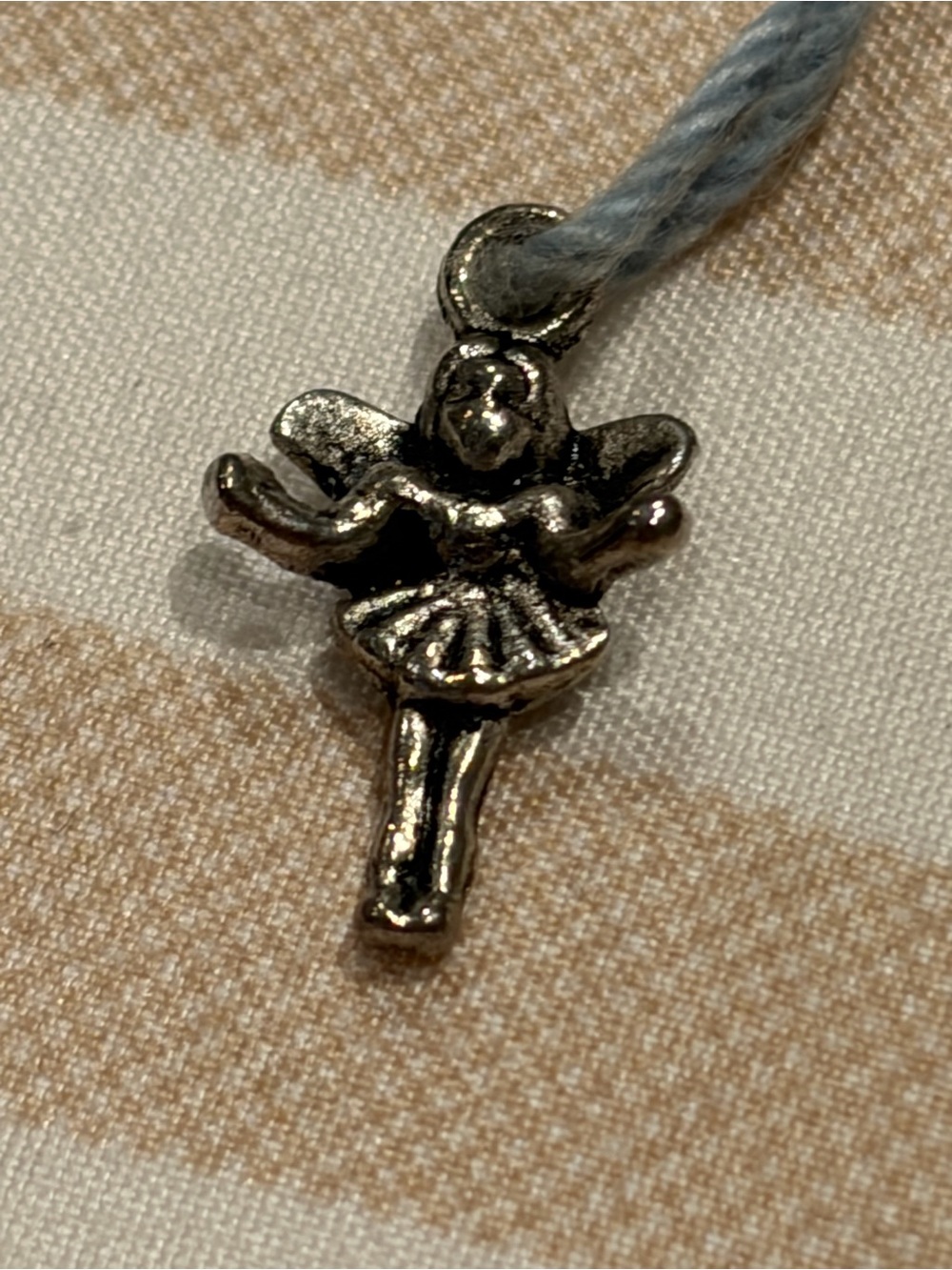 Silver Fairy Charm Pendant
